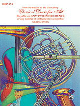 cover Classical Duets for All HORN IN F cover